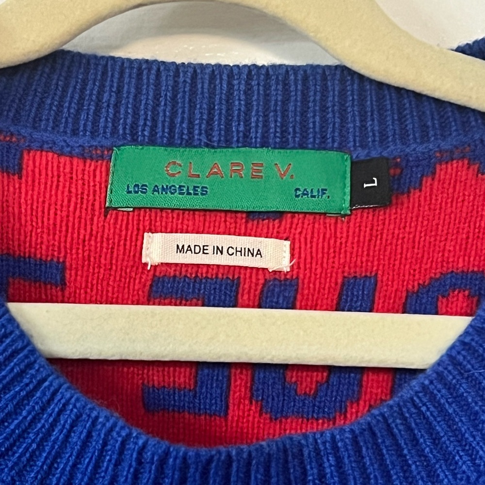 Clare V. Discotheque Wool Sweater - Picture 4 of 5